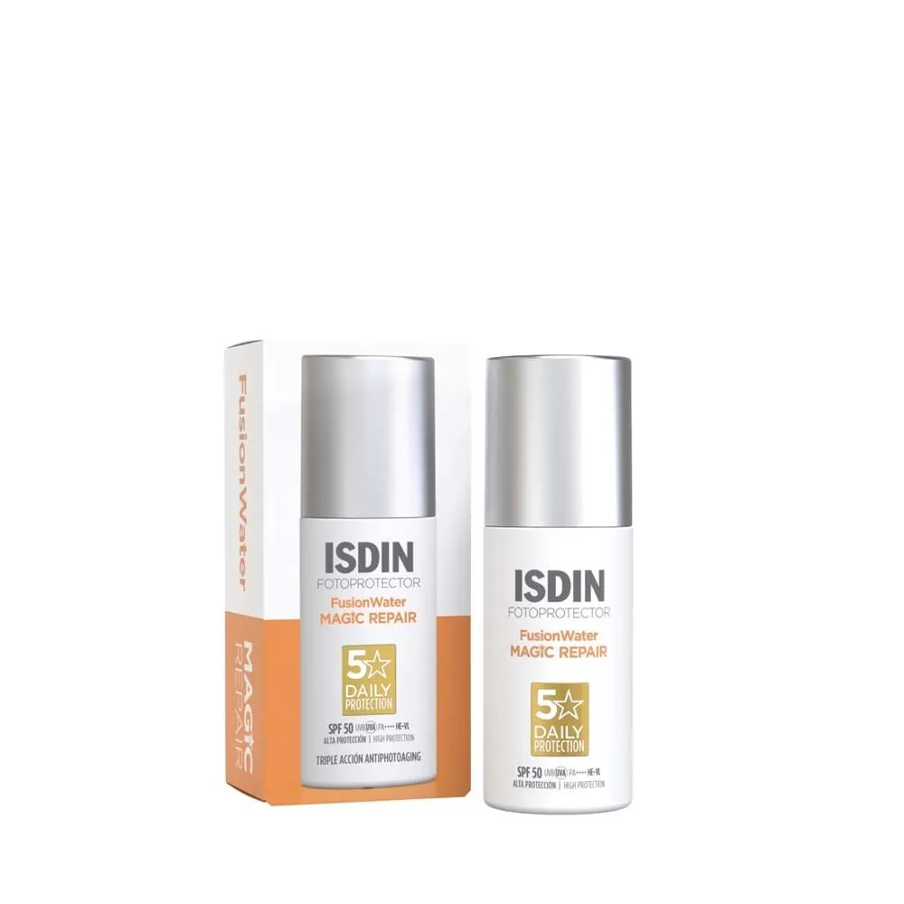 ISDIN Fusion Water MAGIC Repair Anti-Aging Sonnencreme LSF 50