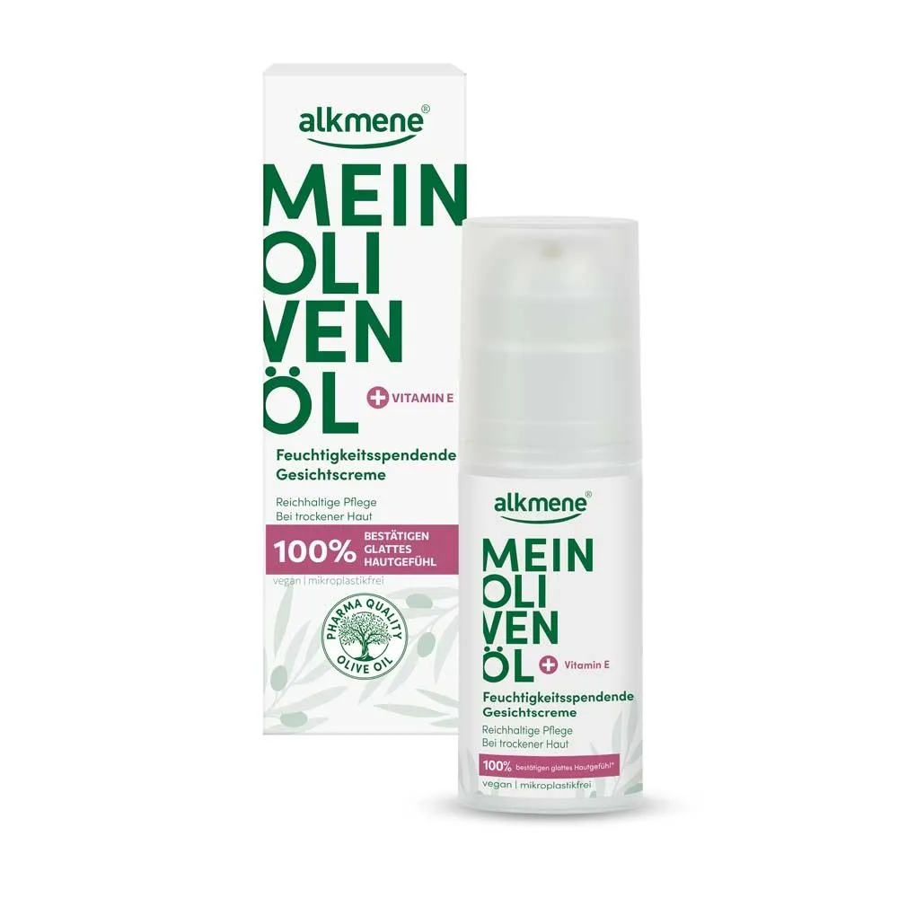 alkmene® MEIN OLIVENÖL Feuchtigkeitsspendende Gesichtscreme