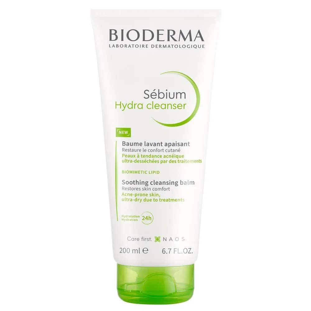 BIODERMA Sébium Hydra Cleanser - Ultra-Feuchtigkeitsspendender Reinigungsbalm für sehr trockene, zu Akne neigende Haut
