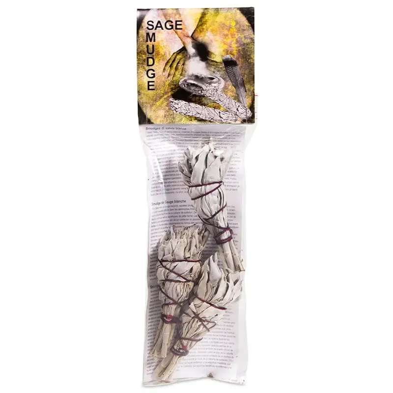 Weißer Salbei Bündel Mini (3 Stück)