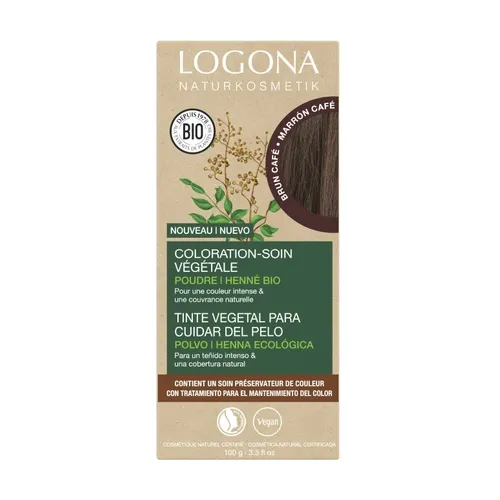 Logona Braune Pflanzenfarbe (Kaffeebraun)