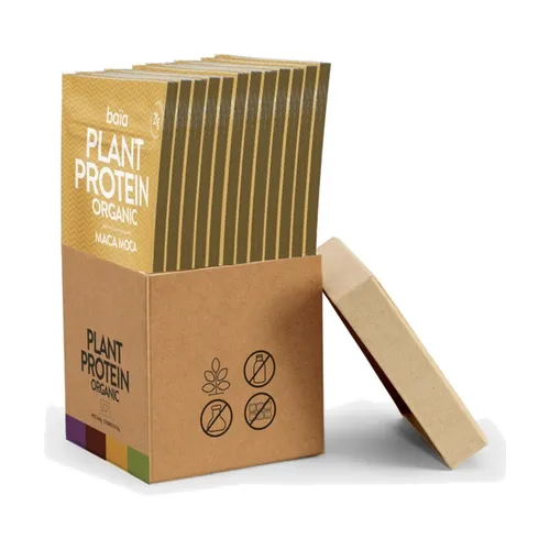 Baïa Pflanzenprotein Sachet Maca Moka Box