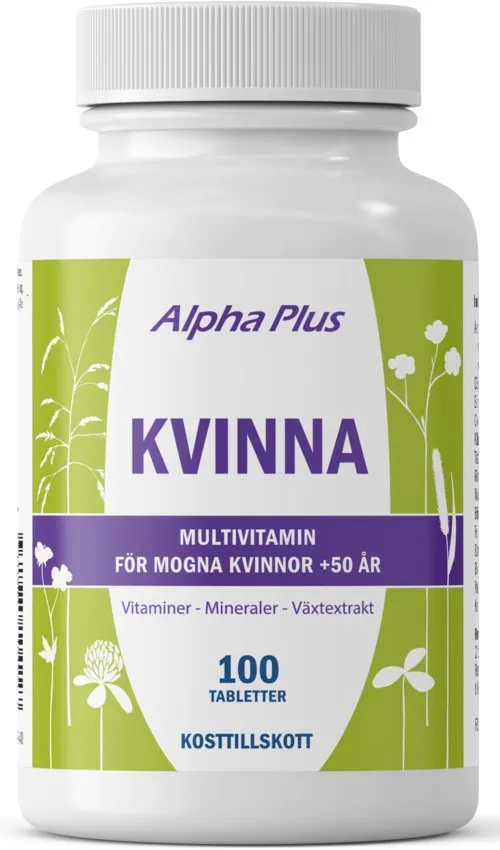 Alpha Plus Kvinna 100 St.