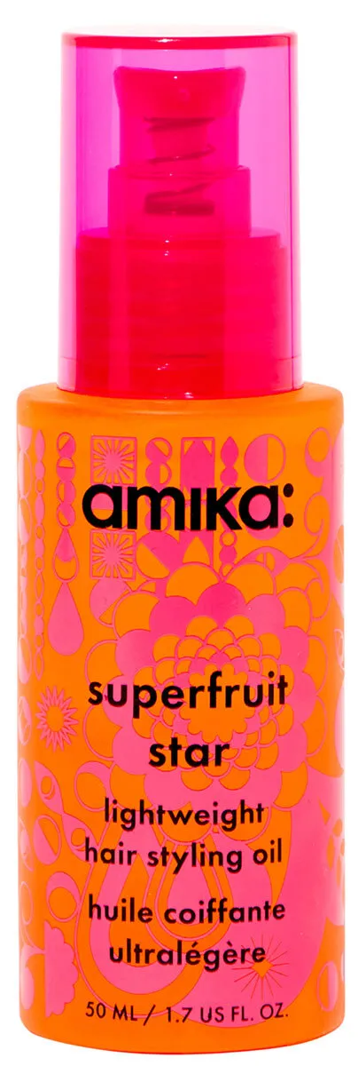superfruit star lightweight hair styling oil