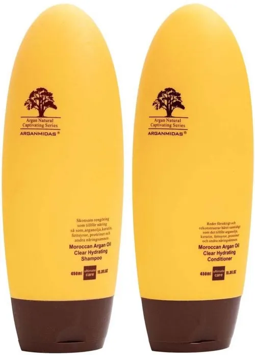 Arganmidas Clear Hydrating Bundle Shampoo 450 ml & Conditioner 450 ml
