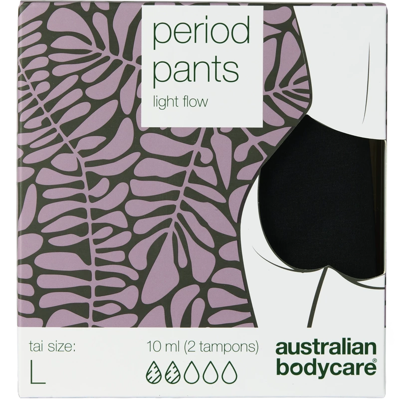 Australian Bodycare Period Pants Midi Light Flow 1 Pair - L