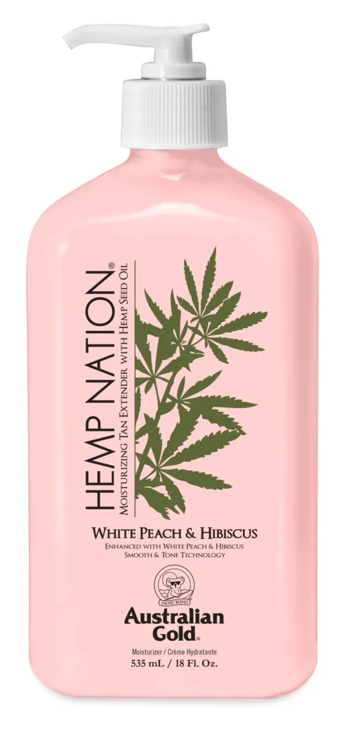 Australian Gold Hemp Nation White Peach Hibiscus 535 ml