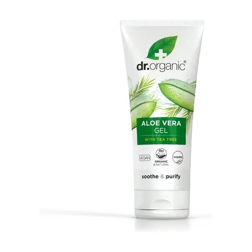 Dr. Organic Aloe vera gel mit teebaum