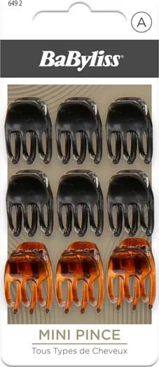 BaByliss Paris Accessories Minikrokoklämma 9 st
