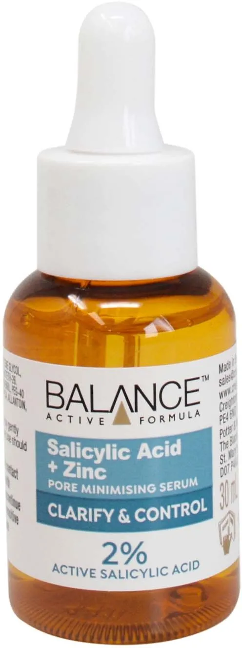 Balance Active Formula Salicylic Acid + Zinc Pore Minimising Serum 30 ml
