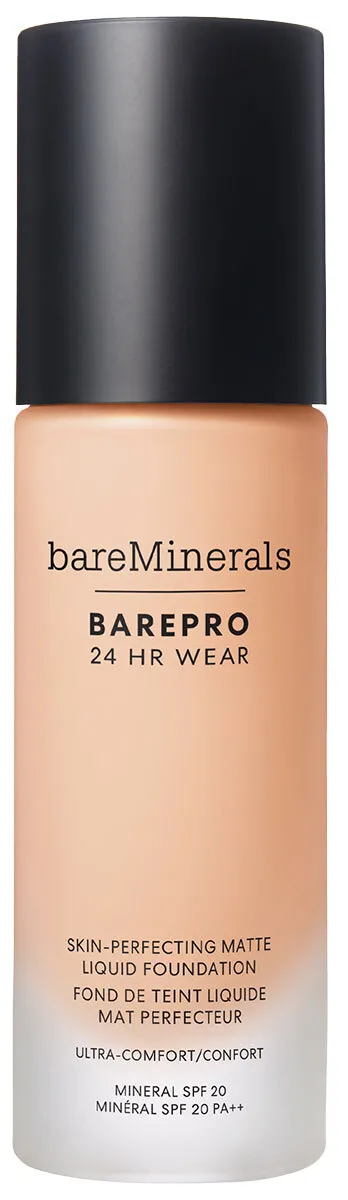 BAREPRO 24HR Wear Skin-Perfecting Matte Liquid Foundation Mineral SPF 20 Fair 17 Neutral