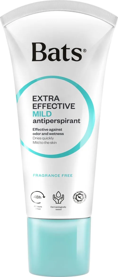 Bats Extra Effective Mild Antiperspirant Unperfumed     60 ml