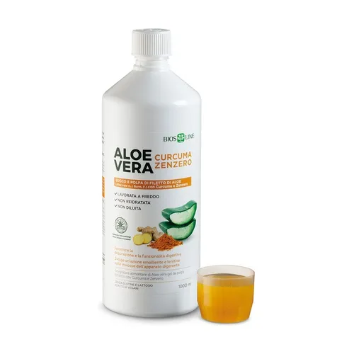 BiosLine Aloe Vera mit Kurkuma und Ingwer