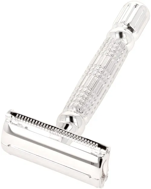 Beard Monkey Twist Razor Silver