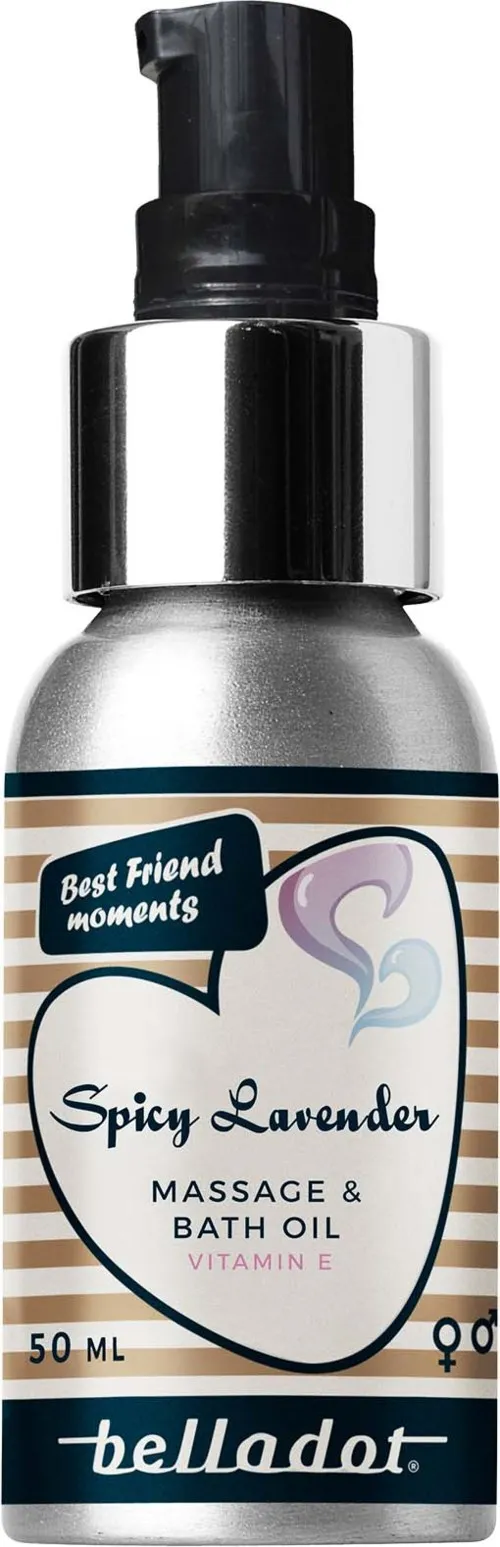 Belladot Spicy Lavender Massage & Bath Oil 50 ml
