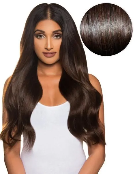 Bellami Hair Extensions Bambina 160 g Dark Brown