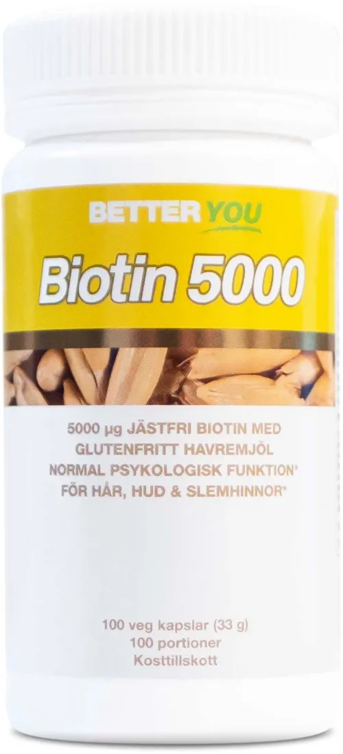 Better You Biotin 5000 100 St.