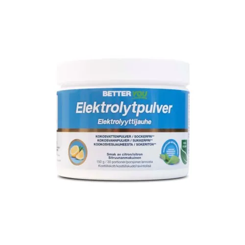 Better You Elektrolytpulver Citron 150 g
