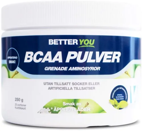 Better You Naturligt BCAA Pulver Äpple/Fläder 250 g