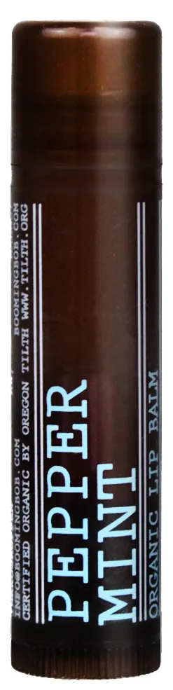 Booming Bob Organic Lip Balm Peppermint 4 g