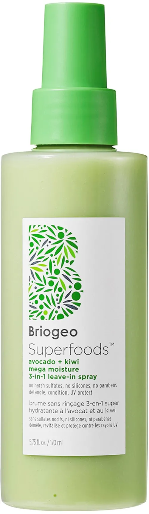 Briogeo Superfoods™ Avocado + Kiwi Mega Moisture 3-in-1 Leave-In Spray