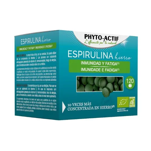 Phyto actif Spirulina Eisen Bio