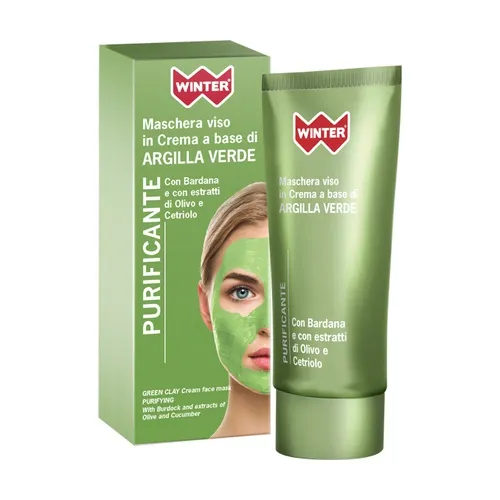 Winter Natura Belüfteter grüner Ton