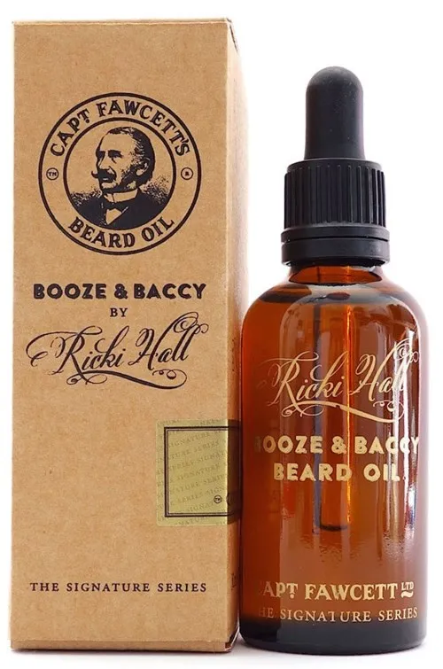 Captain Fawcett Beard Oil Ricky Hall's Booze & Baccy 50 ml