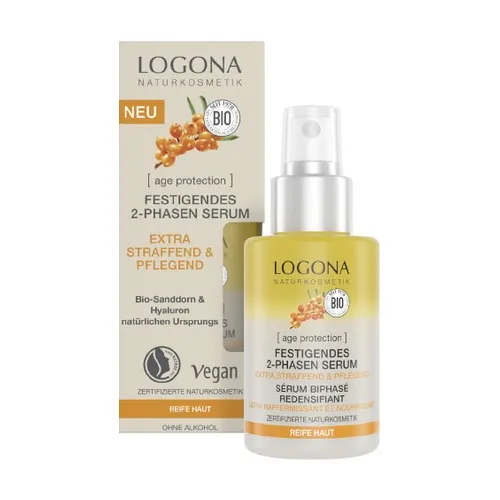 Logona Biphasisches straffendes Anti-Aging-Serum