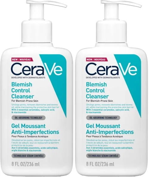 CeraVe Blemish Control Cleanser Duo 2x236 ml