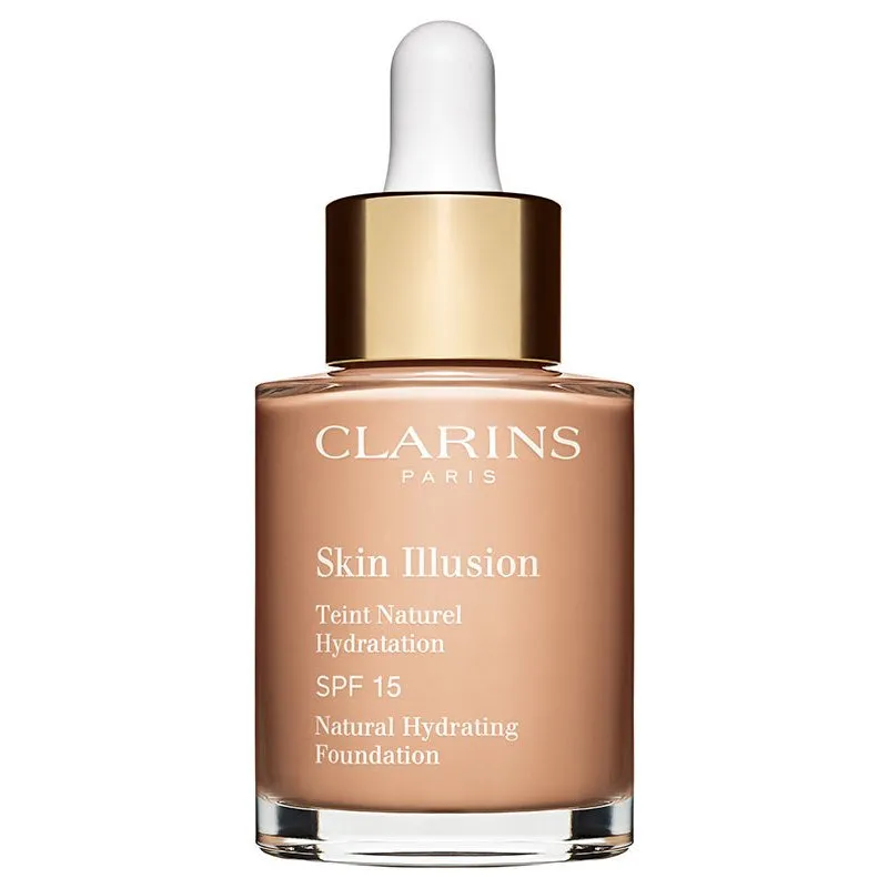 Clarins Skin Illusion Natural Hydrating Foundation SPF15 30 ml - 107 Beige