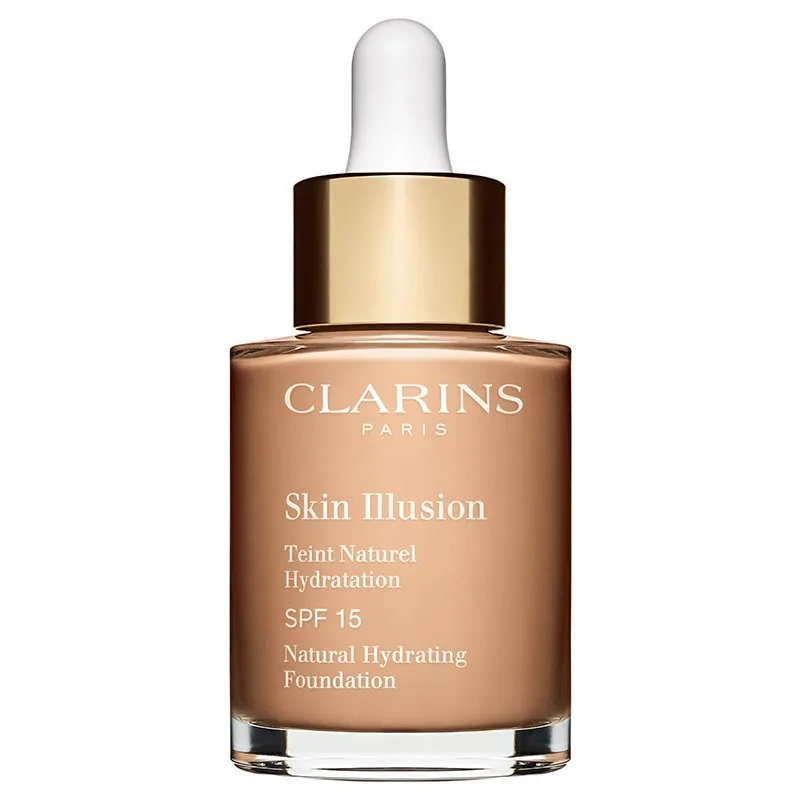 Clarins Skin Illusion Natural Hydrating Foundation SPF15 30 ml - 108 Sand