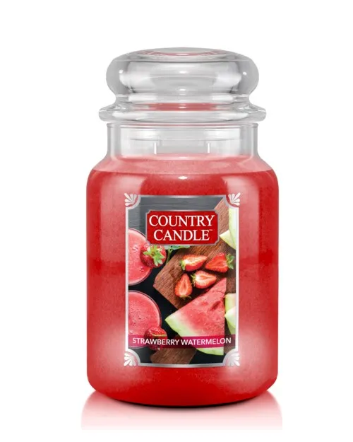 Country Candle Strawberry Watermelon Large