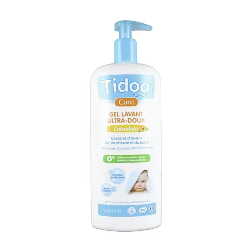Tidoo Körper- und Haarschaumgel mit Bio-Ringelblume