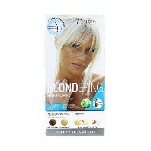 Depend Hair Colour Blonde