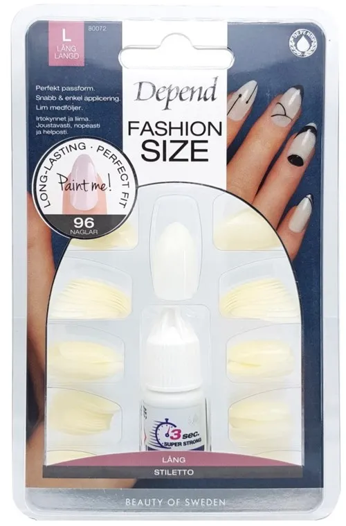 Depend Fashion Size 96-Pack Stiletto