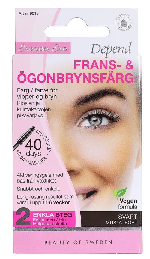 Depend Everyday Eye Lash & Brow Tint Black