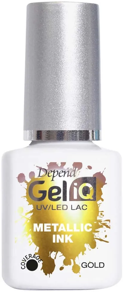 Depend Gel iQ Effects Metallic Ink Gold