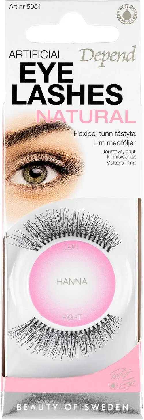 Depend Perfect Eye Artificial Eyelashes Natural Hanna