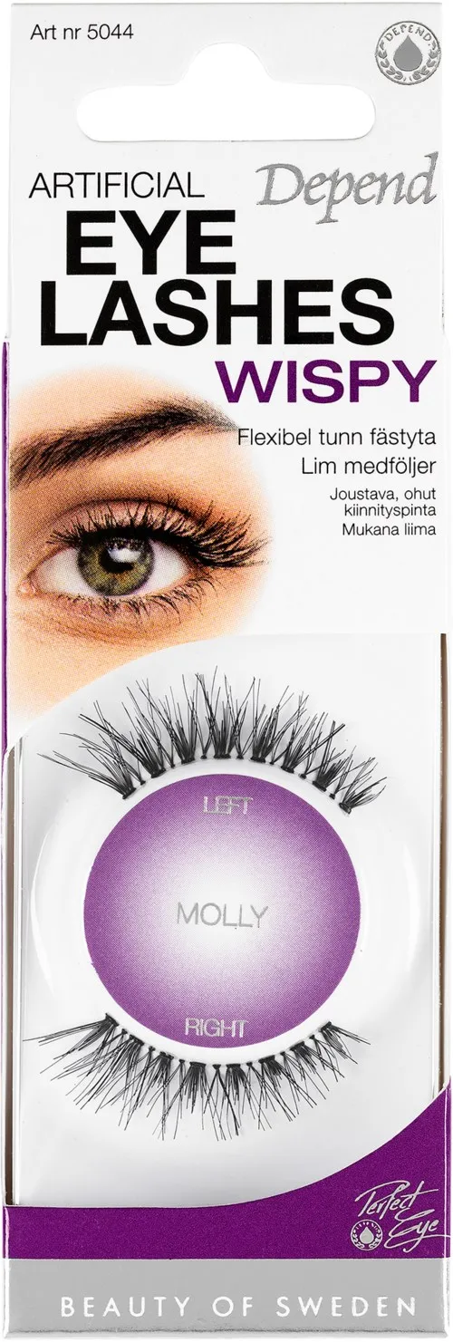 Depend Perfect Eye Artificial Eyelashes Wispy Molly