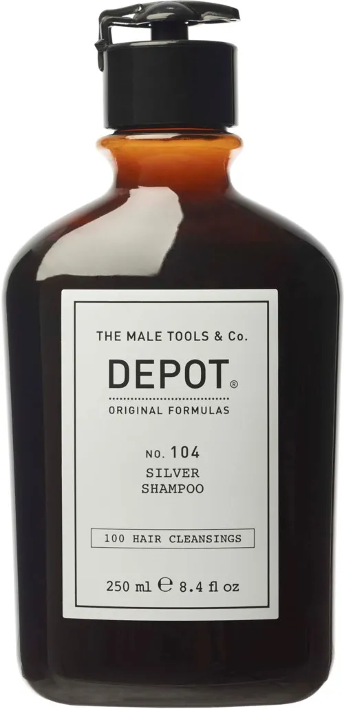 DEPOT MALE TOOLS No. 104 Silver Shampoo 250 ml