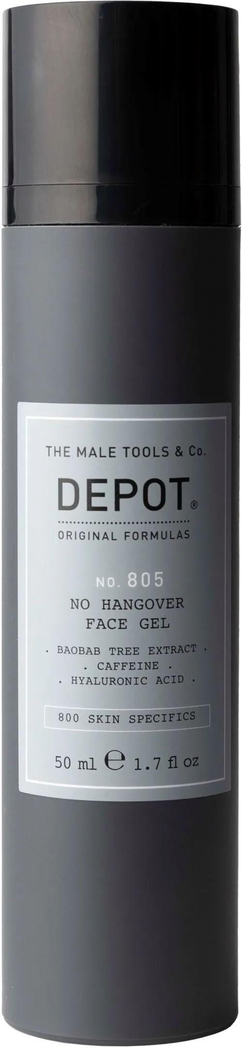 DEPOT MALE TOOLS No. 805 No Hang Over Face Gel 50 ml