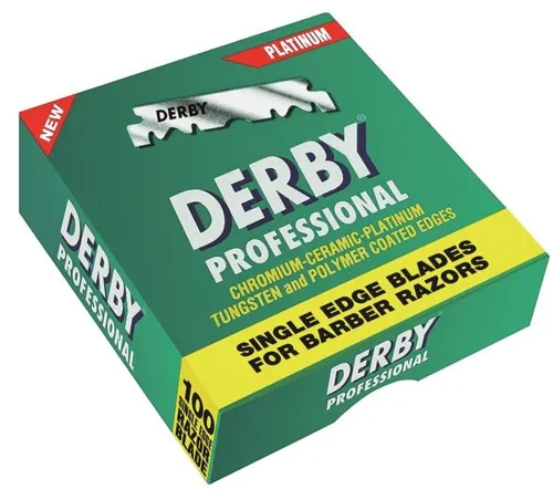 Derby Professional Single Edge Razor Blades 100-Pack 100 St.