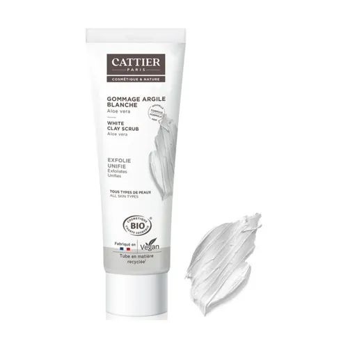 Cattier Peeling aus weißer Tonerde