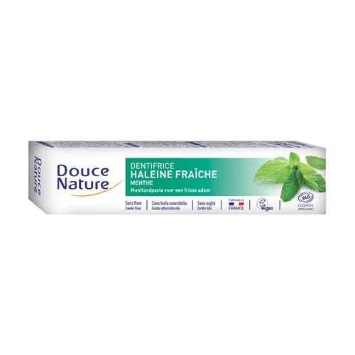 Douce Nature Bio-Zahnpasta mit frischer Minze