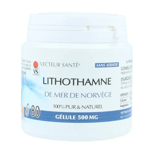 Vecteur Sante Lithothamne de mer de norvège 500 mg