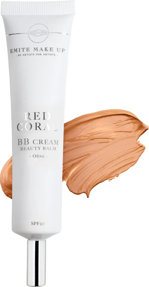 EMITÉ MAKE UP BB Cream Red Coral Olive