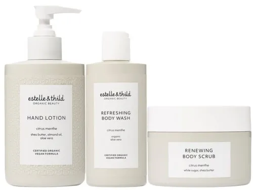 Estelle & Thild Citrus Menthe Citrus Body Care Kit