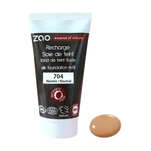 Zao 704 Neutrale Teint Seidennachfüllung