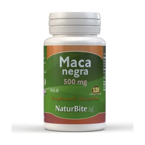 Naturbite Schwarzes Maca 500mg